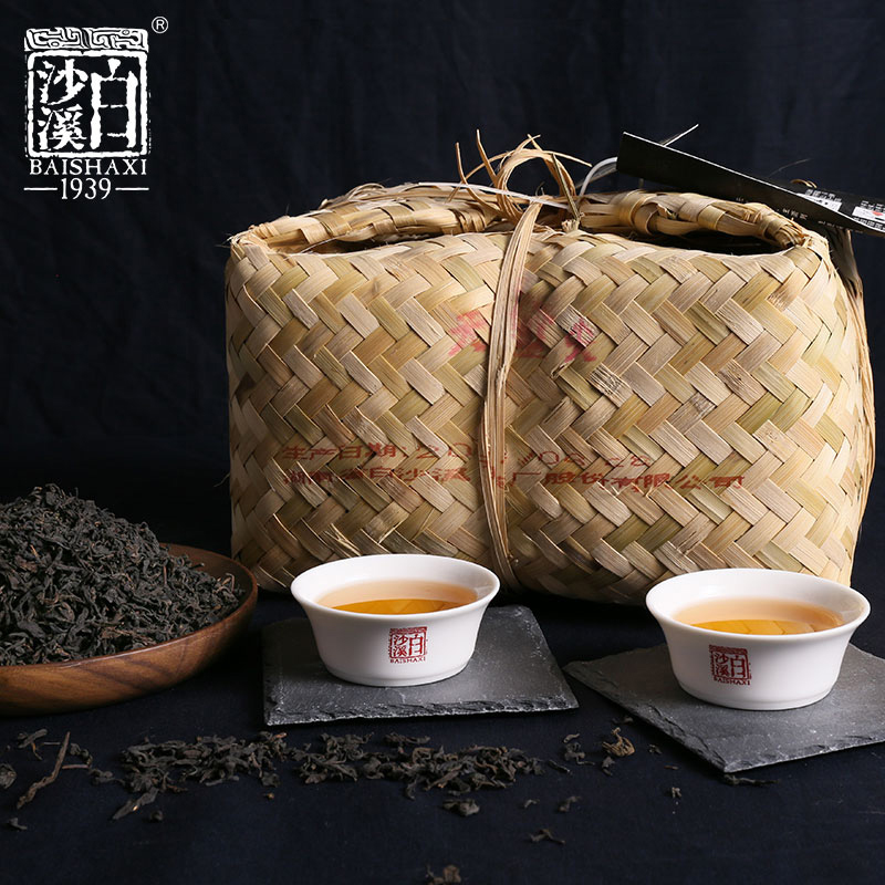 白沙溪天尖茶2kg 原生态竹篓包装